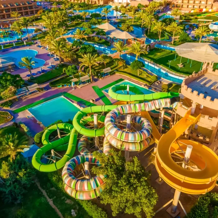 Akassia Swiss Resort aqua park overview