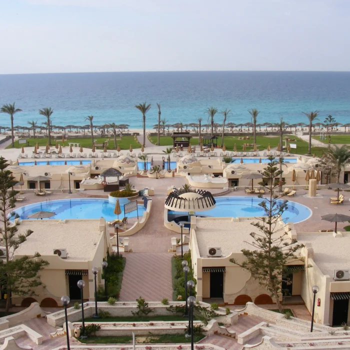 Borg El Arab Beach Hotel overview