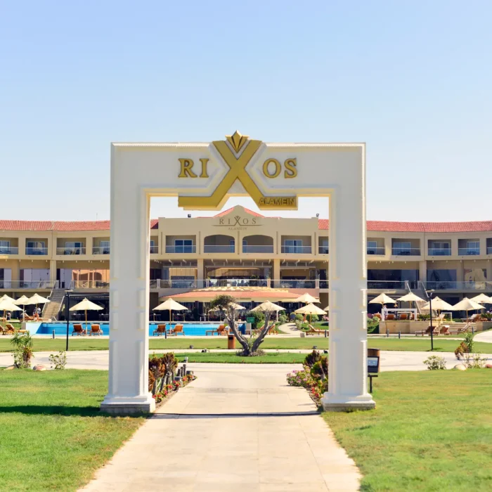 Rixos Alamein entrance