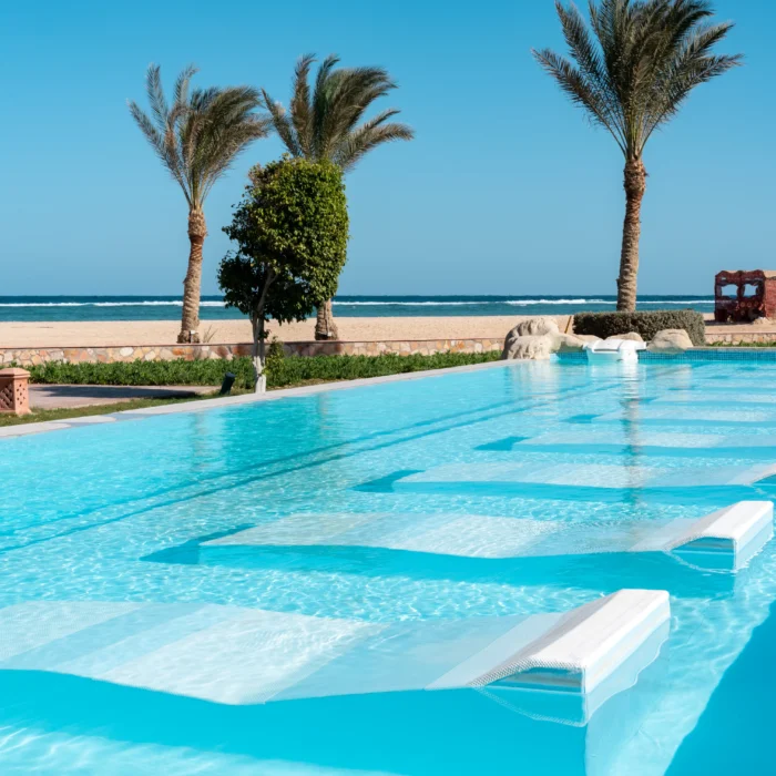 Novotel Marsa Alam pool chaise lounge